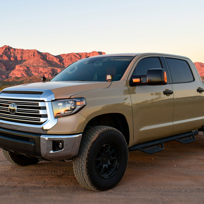Rigid Industries 14-20 Toyota Tundra A-Pillar Light Kit w/D-SS Flood Rigid Industries 14-20 Toyota Tundra A-Pillar Light Kit w/D-SS Flood