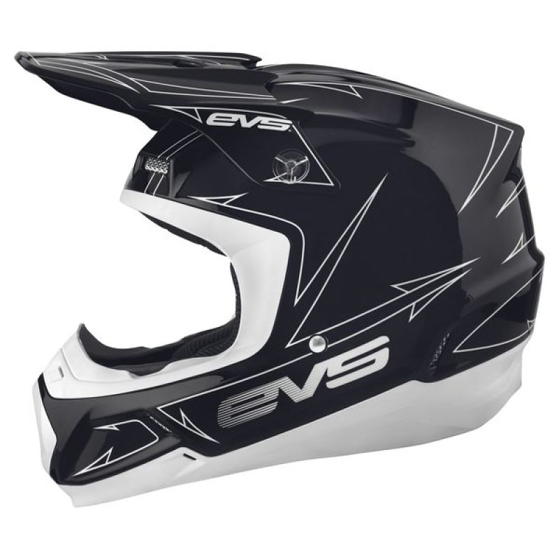 EVS T5 Pinner Helmet Matte Black/White - XS EVS T5 Pinner Helmet Matte Black/White - XS
