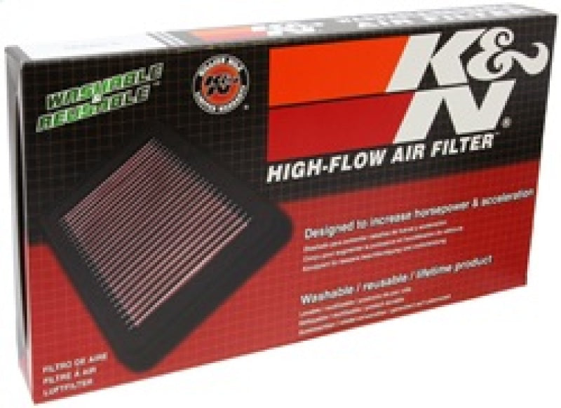 K&N 81-90 Porche 944 2.5L L4 / 88-90 944 2.7 L4 Drop In Air Filter K&N 81-90 Porche 944 2.5L L4 / 88-90 944 2.7 L4 Drop In Air Filter