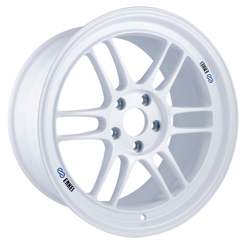 Enkei RPF1 18x9.5 5x114.3 38mm Offset 73mm Center Bore Vanquish White Wheel (Special Order/ MOQ 40*) Enkei RPF1 18x9.5 5x114.3 38mm Offset 73mm Center Bore Vanquish White Wheel (Special Order/ MOQ 40*)