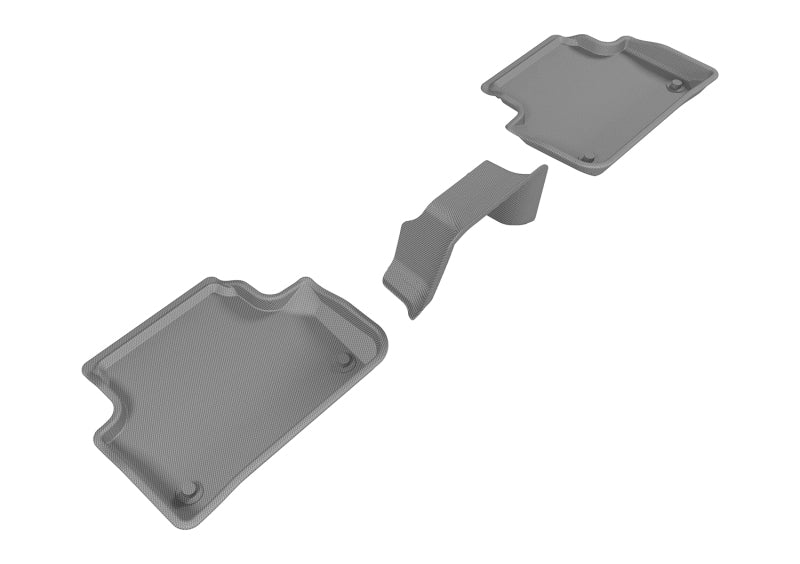 3D MAXpider 2017-2019 Audi A4/S4/A5 Sportback/S5 Sportback Kagu 2nd Row Floormats - Gray 3D MAXpider 2017-2019 Audi A4/S4/A5 Sportback/S5 Sportback Kagu 2nd Row Floormats - Gray