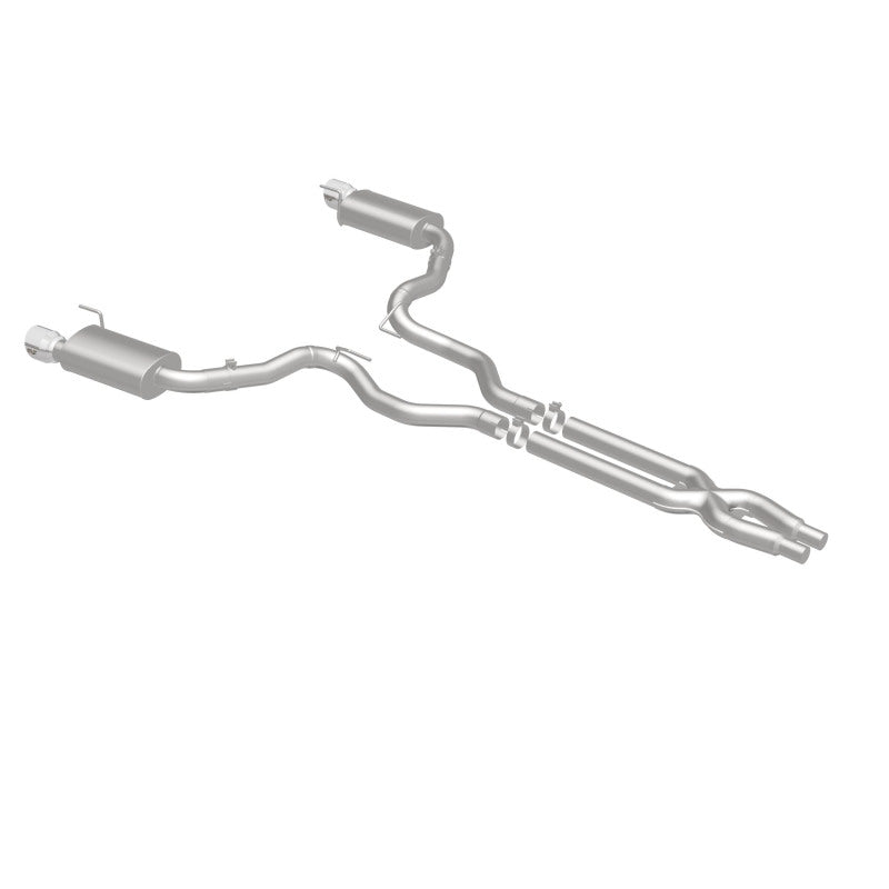 MagnaFlow Cat Back, SS, 3in, Street, Dual Split Polished 4.5in Tips 2015 Ford Mustang GT V8 5.0L MagnaFlow Cat Back, SS, 3in, Street, Dual Split Polished 4.5in Tips 2015 Ford Mustang GT V8 5.0L