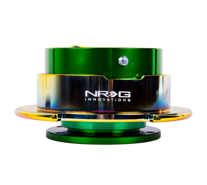 NRG Quick Release Gen 2.5 - Green Body / Neochrome Ring NRG Quick Release Gen 2.5 - Green Body / Neochrome Ring