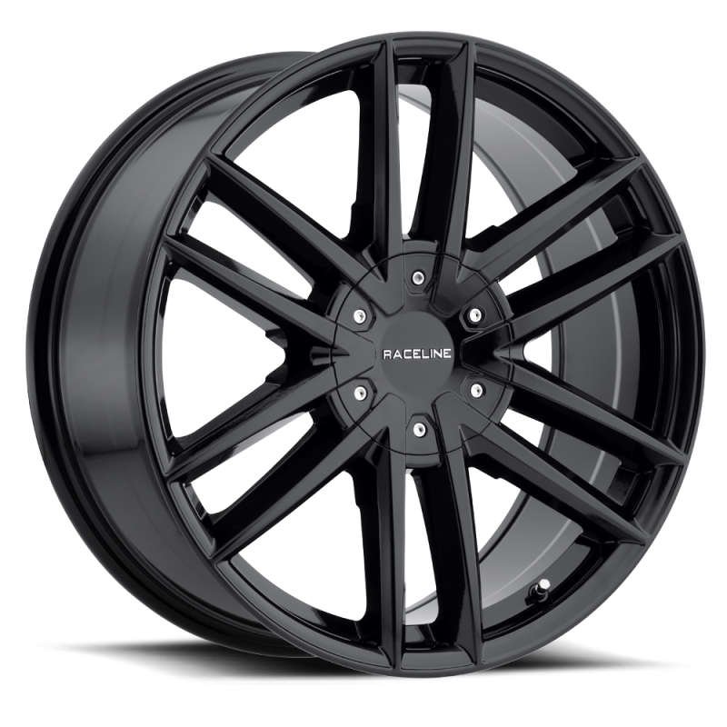 Raceline 158B Impulse 18x8in / 6x132/6x120 BP / 35mm Offset / 74.6mm Bore - Gloss Black Wheel Raceline 158B Impulse 18x8in / 6x132/6x120 BP / 35mm Offset / 74.6mm Bore - Gloss Black Wheel