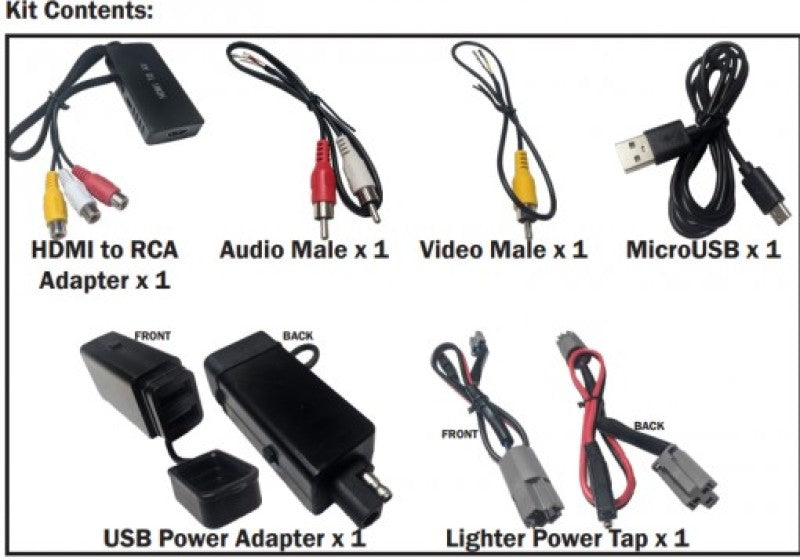 Tazer 15-17 Dodge Challenger/Charger/20-22 Jeep Gladiator/Wrangler HDMI AV Input Kit - Type A Tazer 15-17 Dodge Challenger/Charger/20-22 Jeep Gladiator/Wrangler HDMI AV Input Kit - Type A