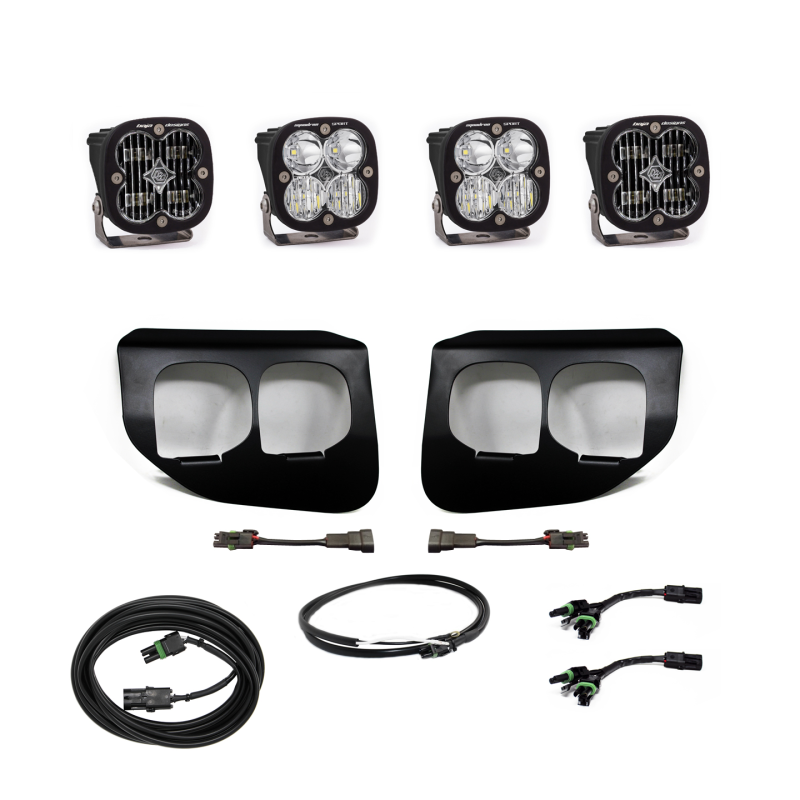 Baja Designs Ford Super Duty (20-On) Fog Lights Dual FPK SAE/Sport DC Baja Designs w/Upfitter Baja Designs Ford Super Duty (20-On) Fog Lights Dual FPK SAE/Sport DC Baja Designs w/Upfitter