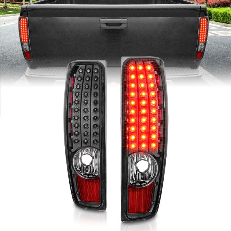 Anzo 04-10 Chevy Colorado LED Tailights G2 - Black Anzo 04-10 Chevy Colorado LED Tailights G2 - Black