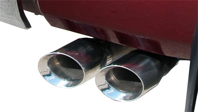 Corsa 2009-2010 Toyota Tundra Double Cab/Crew Max 5.7L V8 Polished Sport Cat-Back Exhaust Corsa 2009-2010 Toyota Tundra Double Cab/Crew Max 5.7L V8 Polished Sport Cat-Back Exhaust