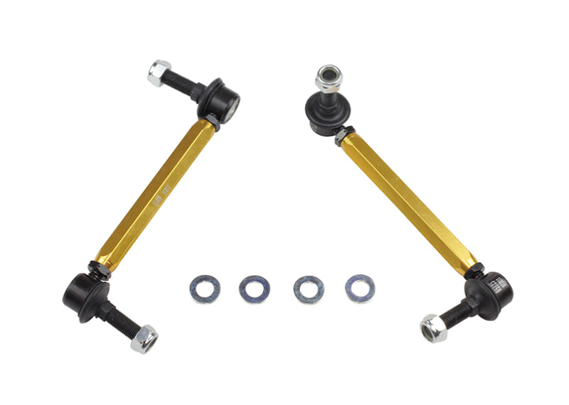 Whiteline Universal Sway Bar Link Assembly Heavy Duty Adjustable Ball/Ball Style Whiteline Universal Sway Bar Link Assembly Heavy Duty Adjustable Ball/Ball Style