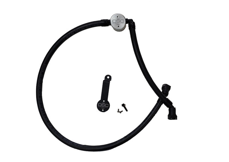 J&L 18-24 Jeep Wrangler JL 3.6L Driver Side Oil Separator 3.0 - Clear Anodized J&L 18-24 Jeep Wrangler JL 3.6L Driver Side Oil Separator 3.0 - Clear Anodized