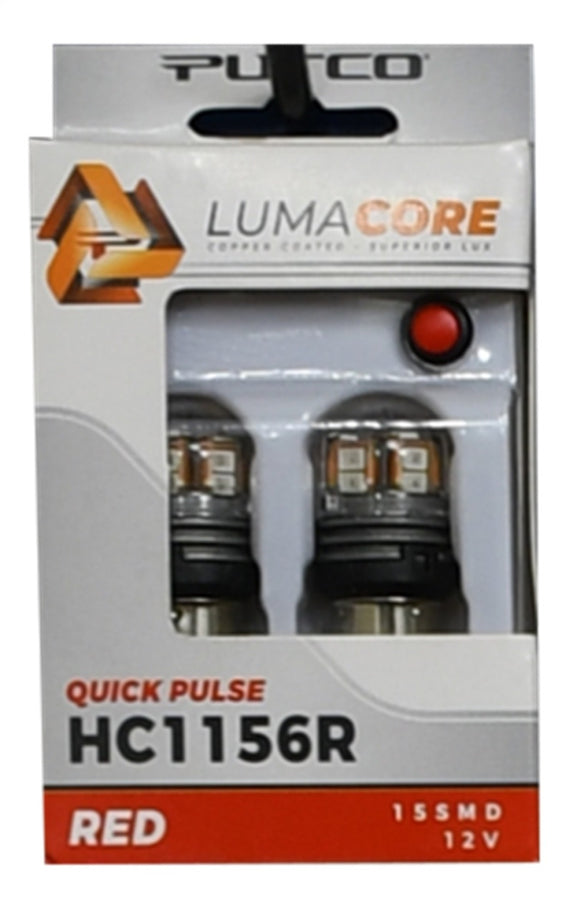 Putco LumaCore 1156 Red - Pair (x3 Strobe w/ Bright Stop) Putco LumaCore 1156 Red - Pair (x3 Strobe w/ Bright Stop)