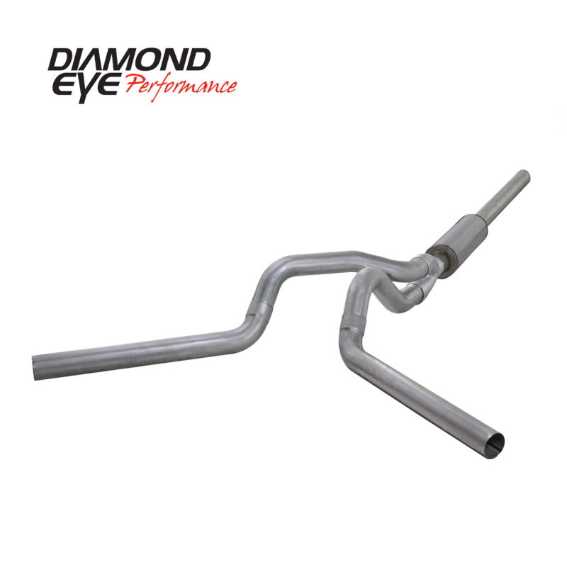 Diamond Eye KIT 4in CB MFLR RPLCMENT PIPE DUAL AL: 2004.5-2007.5 DODGE CUMMINS 600 Diamond Eye KIT 4in CB MFLR RPLCMENT PIPE DUAL AL: 2004.5-2007.5 DODGE CUMMINS 600