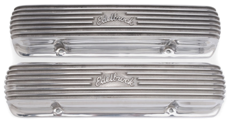 Edelbrock Valve Cover Classic Series Pontiac 1962-1979 301-455 CI V8 Polshed Edelbrock Valve Cover Classic Series Pontiac 1962-1979 301-455 CI V8 Polshed