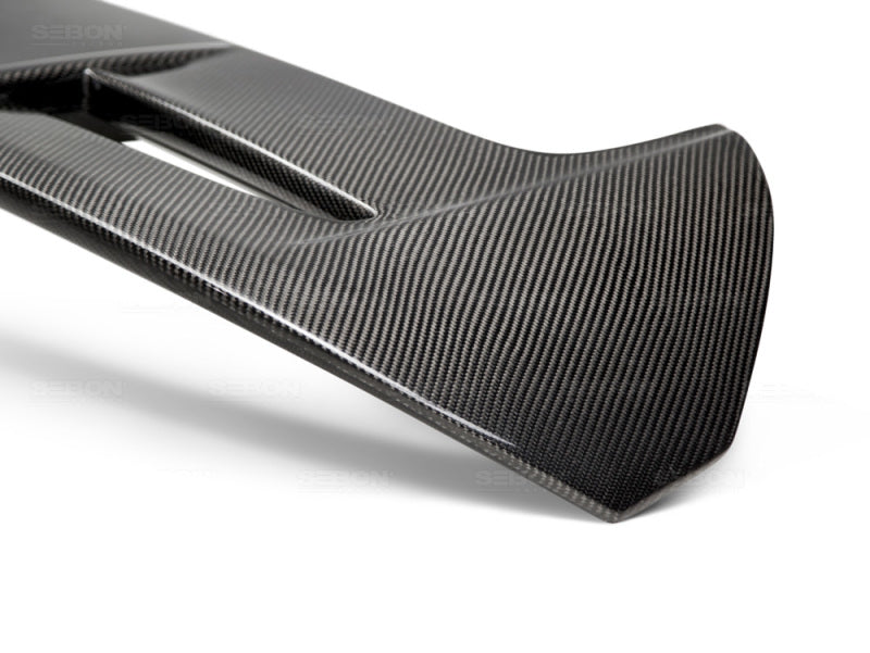 Seibon 11-15 Ford Fiesta (Hatchback) ST-Style Carbon Fiber Rear Spoiler Seibon 11-15 Ford Fiesta (Hatchback) ST-Style Carbon Fiber Rear Spoiler