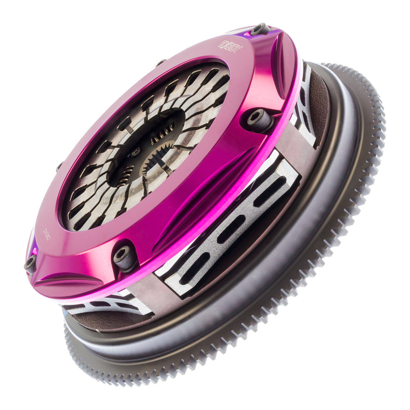 Exedy 1991-1992 Toyota Supra Hyper Twin Cerametallic Clutch Sprung Center Disc Pull Type Cover Exedy 1991-1992 Toyota Supra Hyper Twin Cerametallic Clutch Sprung Center Disc Pull Type Cover