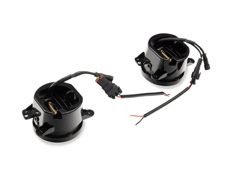 Raxiom 07-18 Jeep Wrangler JK Axial Series 4-In LED Fog Lights w/ RGB Halo Raxiom 07-18 Jeep Wrangler JK Axial Series 4-In LED Fog Lights w/ RGB Halo