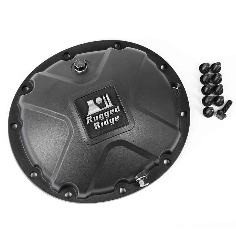 Rugged Ridge Boulder Aluminum Differential Cover 84-06 D35 Rugged Ridge Boulder Aluminum Differential Cover 84-06 D35