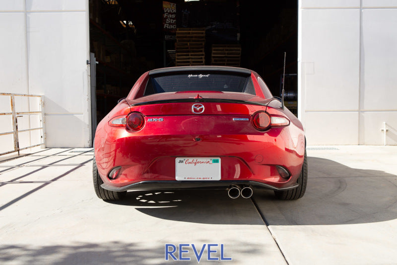 Revel 16-20 Mazda MX-5 Medallion Touring-S Catback Exhaust - Dual Tip / Axle-Back Revel 16-20 Mazda MX-5 Medallion Touring-S Catback Exhaust - Dual Tip / Axle-Back