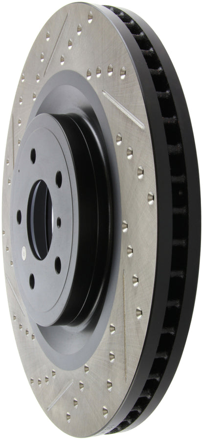 StopTech Infiniti G37 / Nissan 370Z SportStop Slotted & Drilled Front Right Rotor StopTech Infiniti G37 / Nissan 370Z SportStop Slotted & Drilled Front Right Rotor