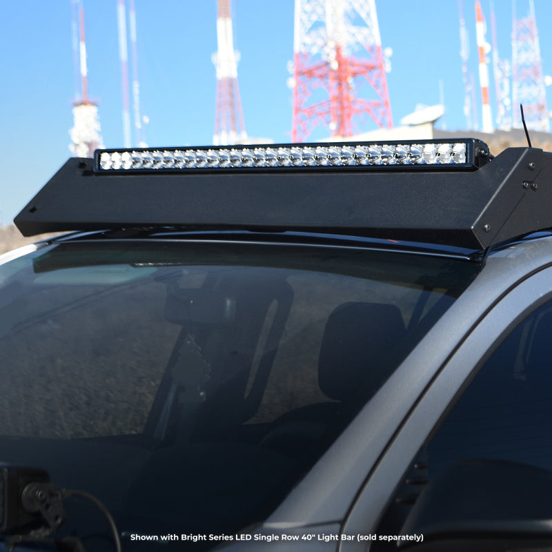 Go Rhino 19-23 Chevrolet/GMC Silverado/Sierra 1500 CC Ceros Low Profile Roof Rack - Tex. Blk Go Rhino 19-23 Chevrolet/GMC Silverado/Sierra 1500 CC Ceros Low Profile Roof Rack - Tex. Blk