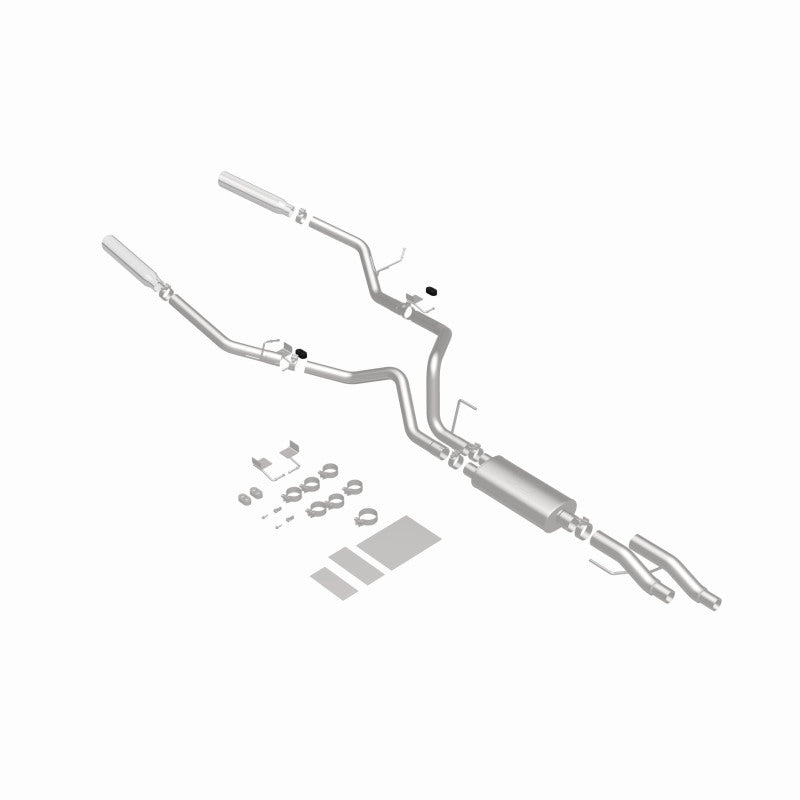 MagnaFlow 11 Ford F-150 3.7L/5.0L/6.2L SS Catback Exhaust Dual Split Rear Exit w/ 3.5in SS Tips MagnaFlow 11 Ford F-150 3.7L/5.0L/6.2L SS Catback Exhaust Dual Split Rear Exit w/ 3.5in SS Tips