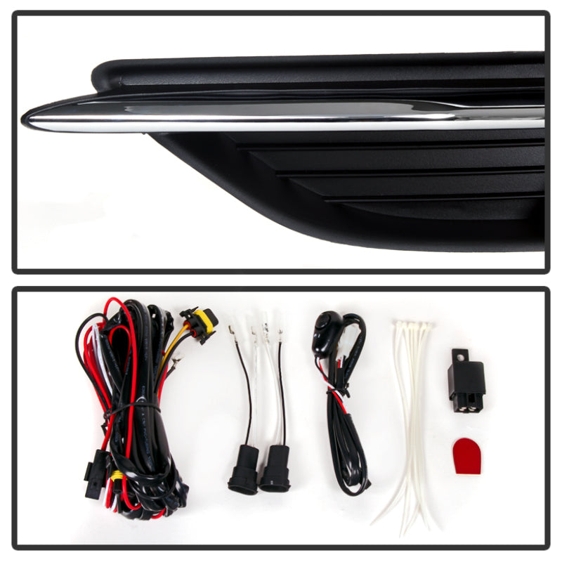 Spyder Chrysler 200 2011-2014 OEM Fog Light W/Universal Switch- Clear FL-C20011-C Spyder Chrysler 200 2011-2014 OEM Fog Light W/Universal Switch- Clear FL-C20011-C