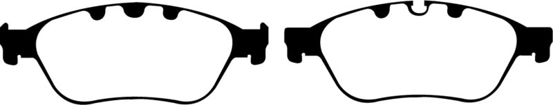 EBC 06-10 BMW M5 5.0 (E60) Redstuff Front Brake Pads EBC 06-10 BMW M5 5.0 (E60) Redstuff Front Brake Pads