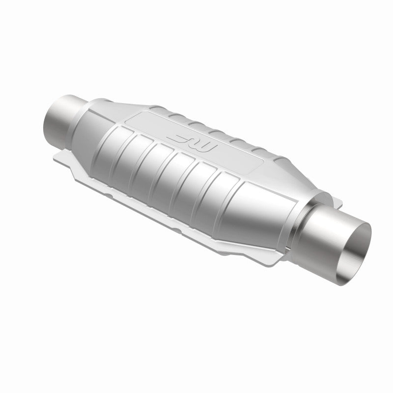 MagnaFlow Conv Univ 2.25in Inlet/Outlet Center/Center Oval Rear (California) MagnaFlow Conv Univ 2.25in Inlet/Outlet Center/Center Oval Rear (California)