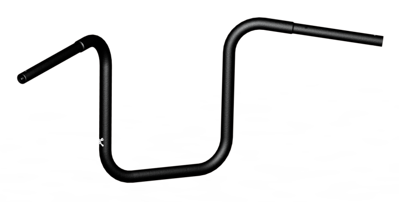 Burly Brand Ape Hanger 12in - Black Burly Brand Ape Hanger 12in - Black