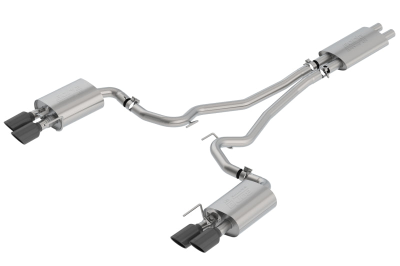 Borla 18-20 Ford Mustang GT 5.0L AT/MT ECE Cat-Back Exhaust w/ Active Valve (Fits Convertible) Borla 18-20 Ford Mustang GT 5.0L AT/MT ECE Cat-Back Exhaust w/ Active Valve (Fits Convertible)