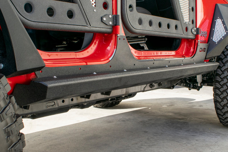 DV8 Offroad 2007-2018 Jeep Wrangler JK (4-door) Frame Mounted Sliders DV8 Offroad 2007-2018 Jeep Wrangler JK (4-door) Frame Mounted Sliders