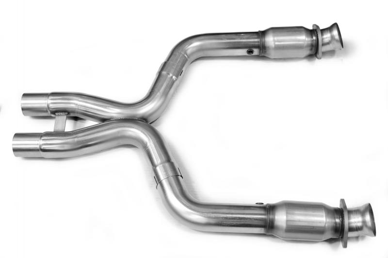 Kooks 11-14 Ford Mustang Shelby GT500 1-7/8 x 3 Header & Green Catted X-Pipe Kit Kooks 11-14 Ford Mustang Shelby GT500 1-7/8 x 3 Header & Green Catted X-Pipe Kit