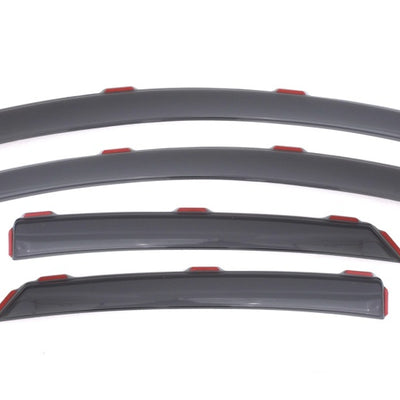 Lund 13-17 Ford Fusion Ventvisor Elite Window Deflectors - Smoke (4 Pc.)