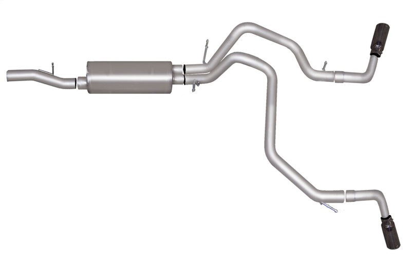 Gibson 15-20 Yukon/ Tahoe 5.3L Black Elite Cat-Back Dual Extreme Exhaust System - Stainless Gibson 15-20 Yukon/ Tahoe 5.3L Black Elite Cat-Back Dual Extreme Exhaust System - Stainless