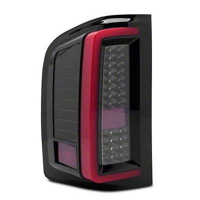 Raxiom 07-13 Chevy Silverado 1500 G2 LED Tail Lights- Black Housing (Clear Lens)