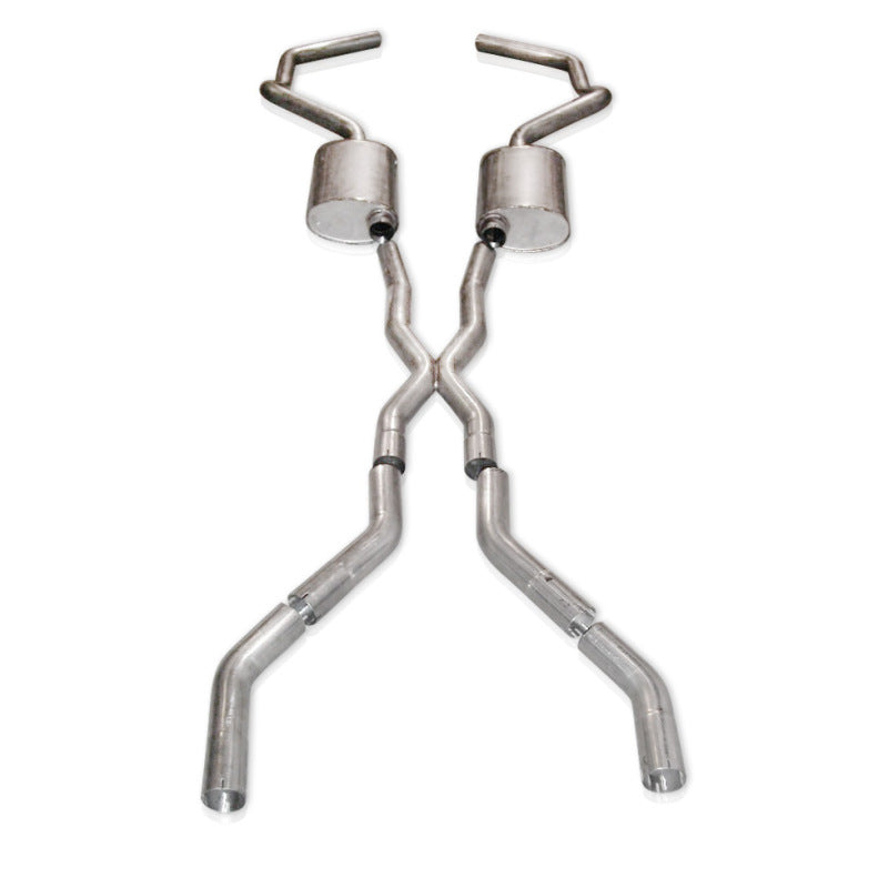 Stainless Works Chevy Camaro 1967-69 Exhaust 2.5in Stainless with X-Pipe Stainless Works Chevy Camaro 1967-69 Exhaust 2.5in Stainless with X-Pipe