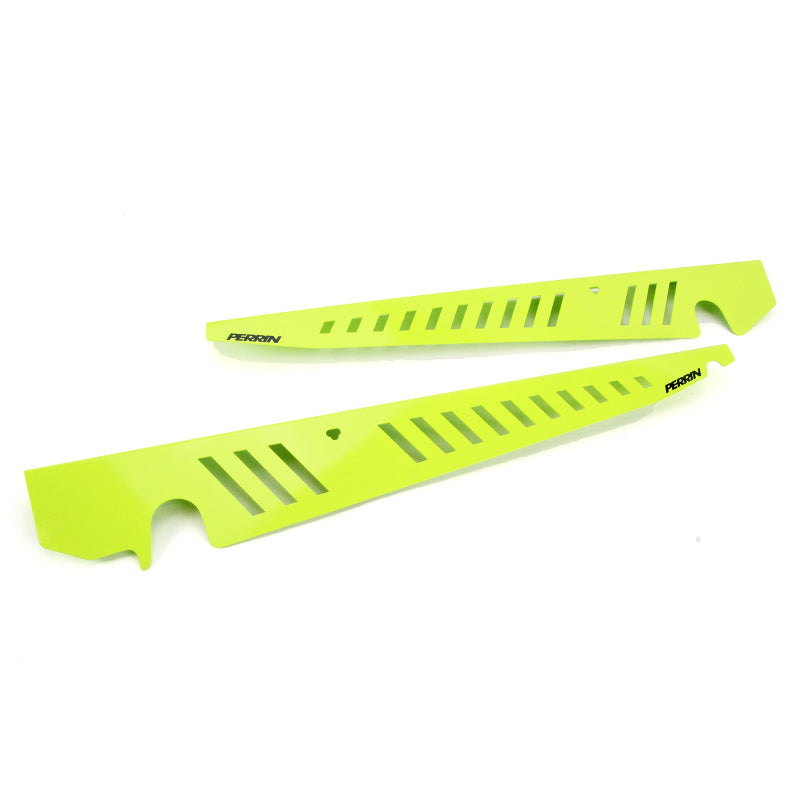 PERRIN 15-21 Subaru WRX/STI Fender Shroud Set - Neon Yellow PERRIN 15-21 Subaru WRX/STI Fender Shroud Set - Neon Yellow