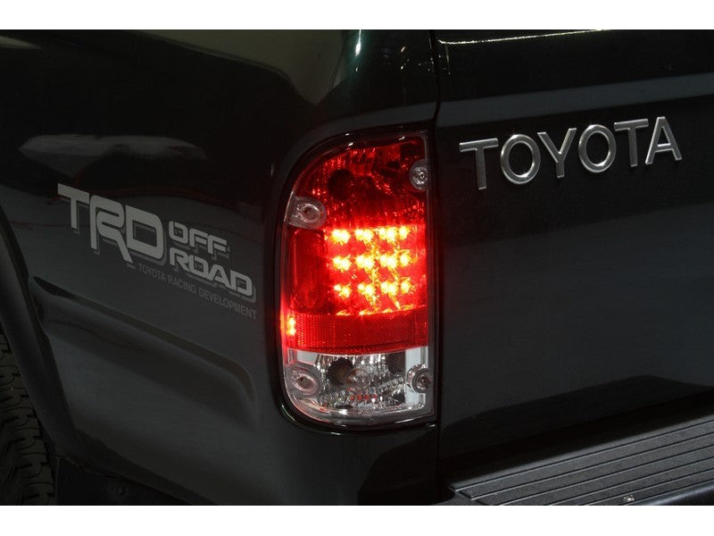 Spyder Toyota Tacoma 95-00 LED Tail Lights Red Clear ALT-YD-TT95-LED-RC Spyder Toyota Tacoma 95-00 LED Tail Lights Red Clear ALT-YD-TT95-LED-RC