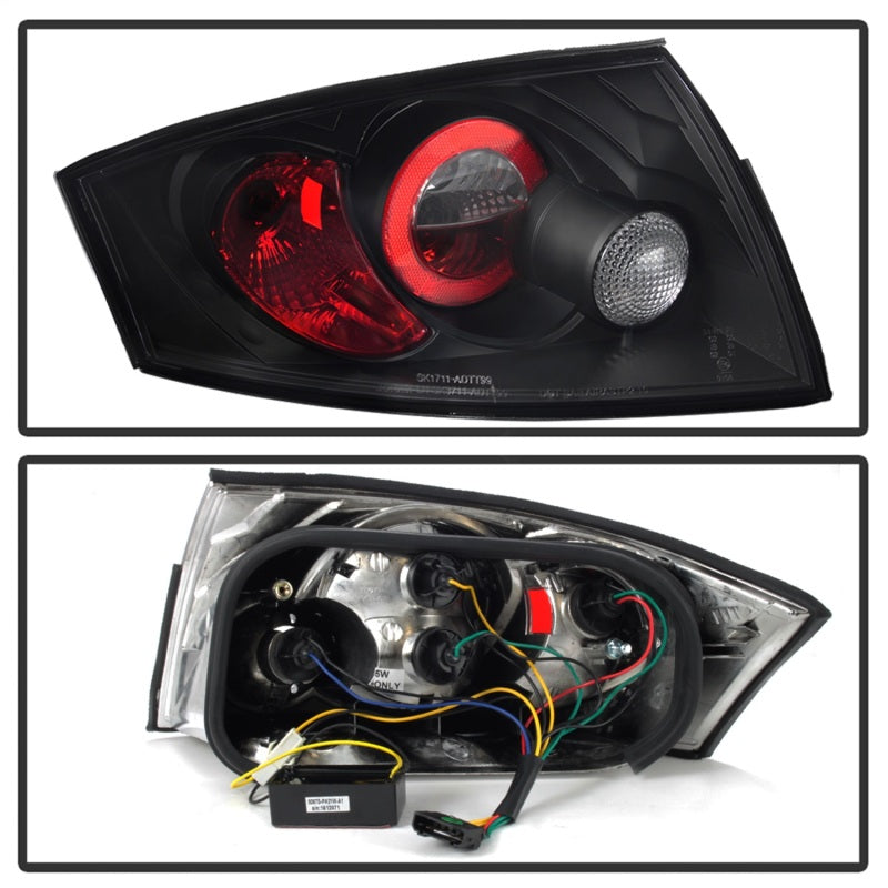 Spyder Audi TT 00-06 Euro Style Tail Lights Black ALT-YD-ATT99-BK Spyder Audi TT 00-06 Euro Style Tail Lights Black ALT-YD-ATT99-BK