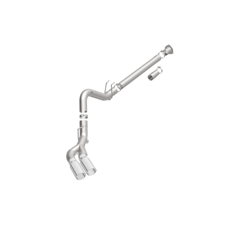 MagnaFlow 08-17 Ford F-250/F-350/F-450 4.6L/6.7 DPF-Back SS 4in Dual Single Passenger Side Rear Exit MagnaFlow 08-17 Ford F-250/F-350/F-450 4.6L/6.7 DPF-Back SS 4in Dual Single Passenger Side Rear Exit