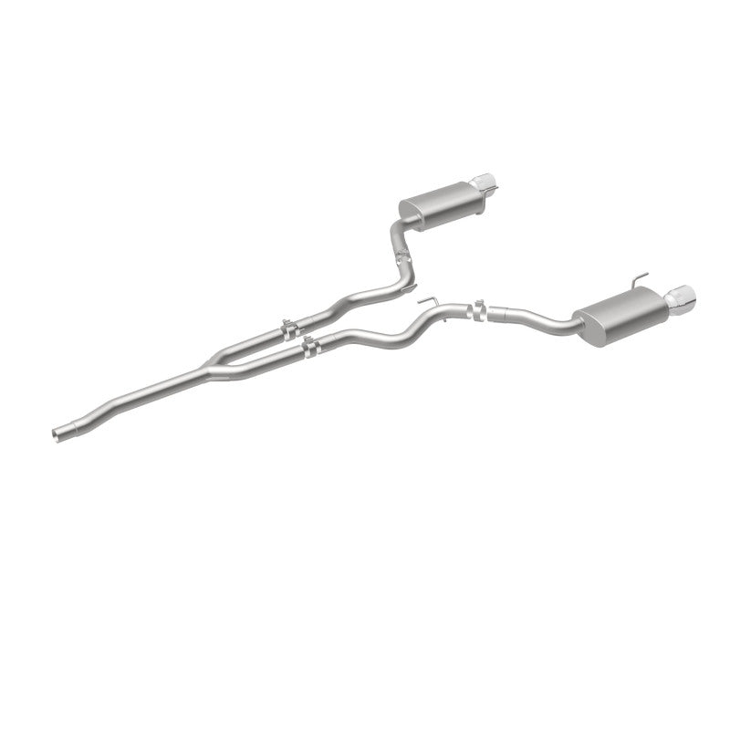 MagnaFlow Cat Back, SS, 2.5in, Street, Dual Split Polished 4.5in Tips 2015 Ford Mustang Ecoboost MagnaFlow Cat Back, SS, 2.5in, Street, Dual Split Polished 4.5in Tips 2015 Ford Mustang Ecoboost