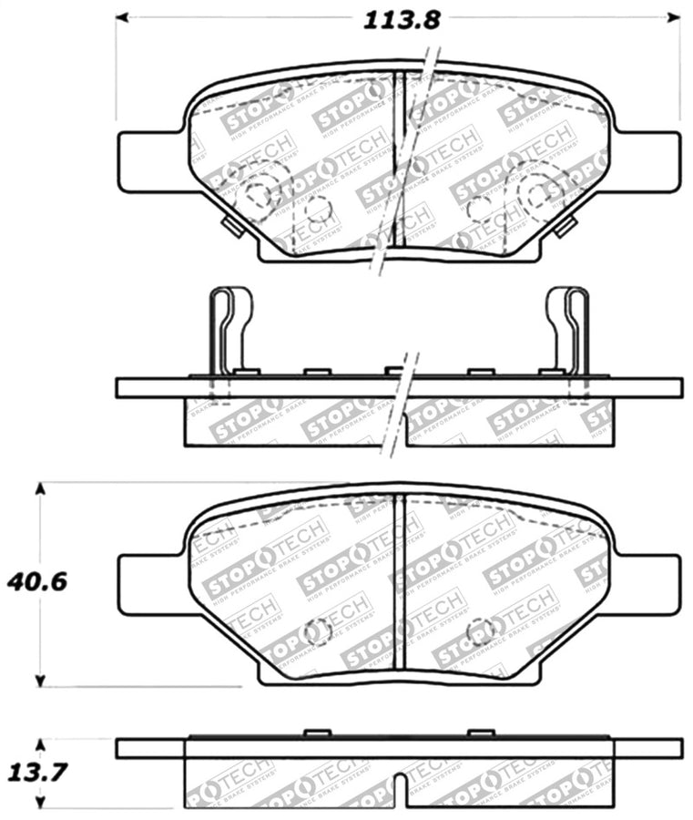 StopTech Performance Brake Pads StopTech Performance Brake Pads