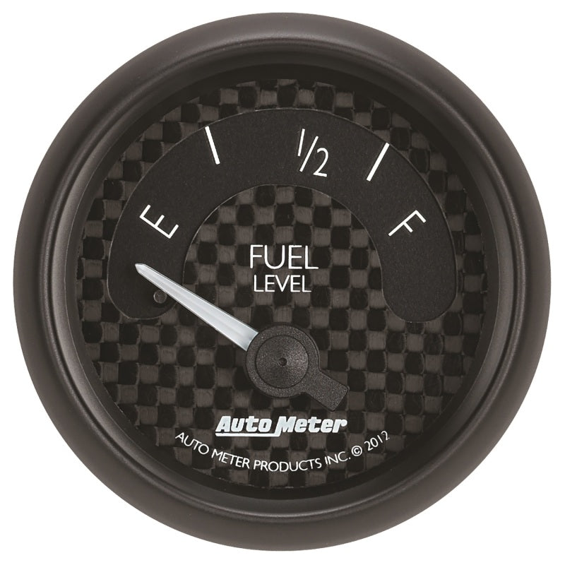Autometer GT Series 52mm Short Sweep Electronic 73-10 ohms Fuel Level (For most Ford and Chrysler) Autometer GT Series 52mm Short Sweep Electronic 73-10 ohms Fuel Level (For most Ford and Chrysler)