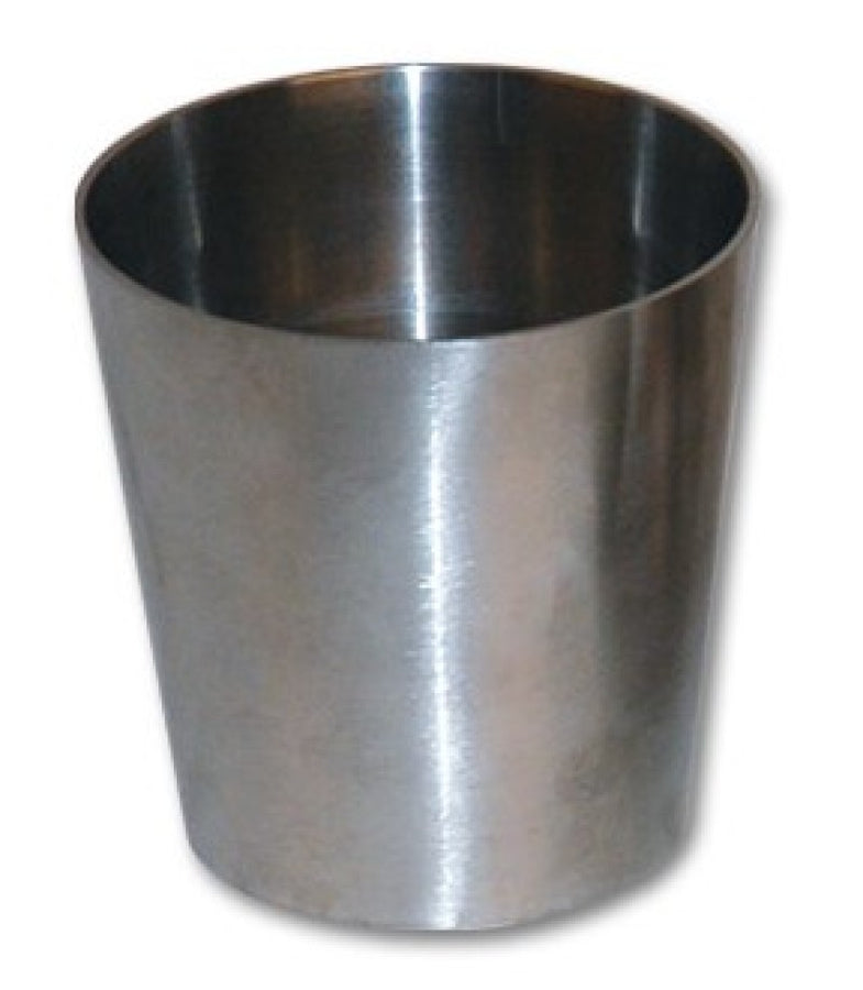 Vibrant 3.0in x 1.5in T304 Stainless Steel Straight Reducer - 6in Length Vibrant 3.0in x 1.5in T304 Stainless Steel Straight Reducer - 6in Length