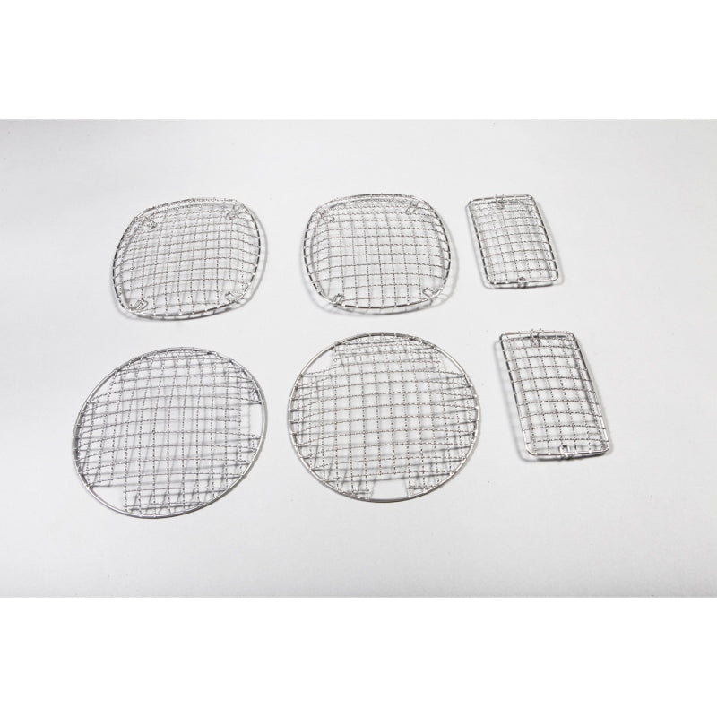 Rugged Ridge 97-06 Jeep Wrangler TJ Stainless Steel Stone Guard Set Rugged Ridge 97-06 Jeep Wrangler TJ Stainless Steel Stone Guard Set