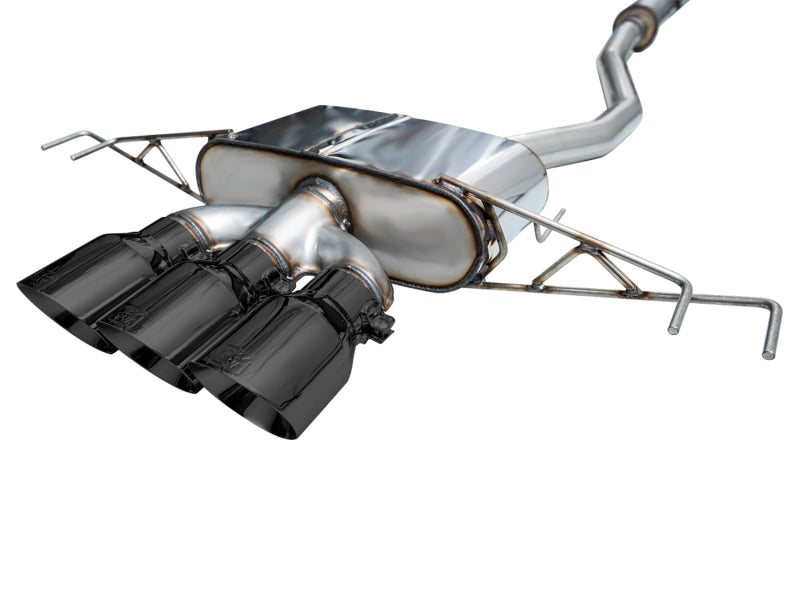 AWE Tuning 2023 Honda Civic Type R FL5 Touring Edition Exhaust w/ Triple Diamond Black Tips AWE Tuning 2023 Honda Civic Type R FL5 Touring Edition Exhaust w/ Triple Diamond Black Tips