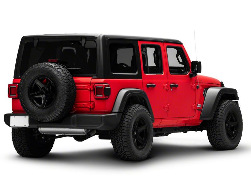 Raxiom 18-23 Jeep Wrangler JL Horizon LED Tail Lights- BlkHousing- Red Lens Raxiom 18-23 Jeep Wrangler JL Horizon LED Tail Lights- BlkHousing- Red Lens