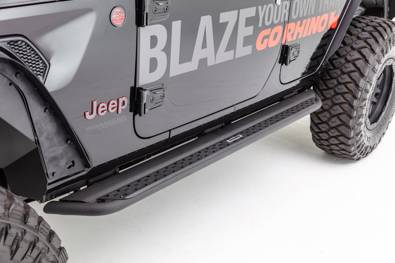 Go Rhino 19-20 Ford Ranger Dominator Extreme DSS SideSteps Complete Kit w/SideStep + Brkts Go Rhino 19-20 Ford Ranger Dominator Extreme DSS SideSteps Complete Kit w/SideStep + Brkts
