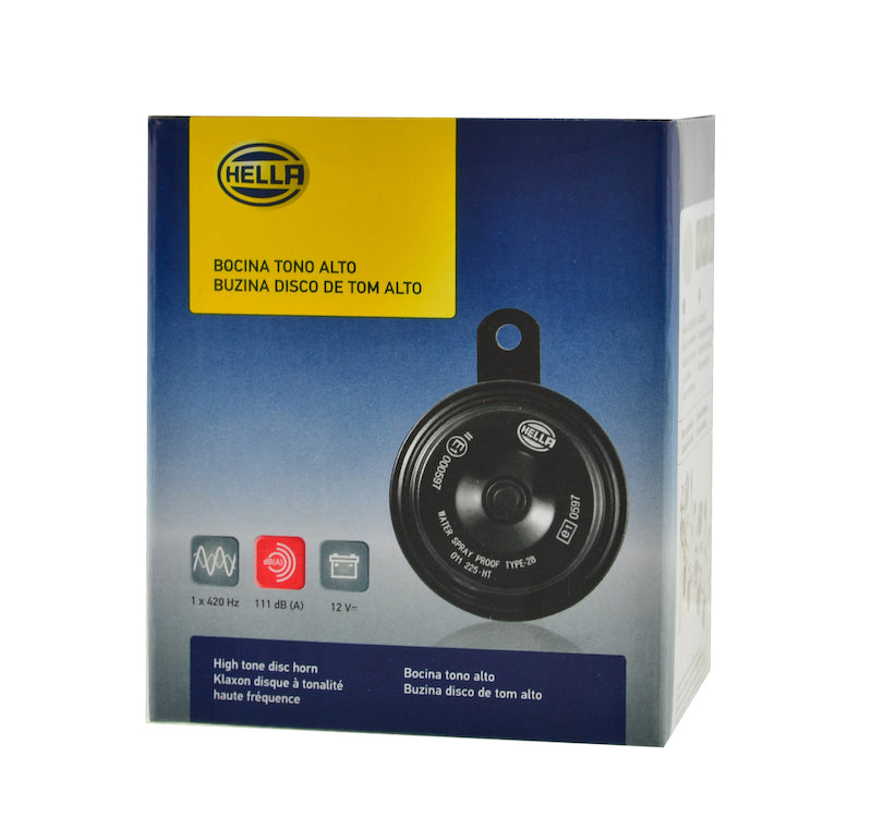 Hella Horn Bx Blk Disc Ht 77Mm 12V Univ Hella Horn Bx Blk Disc Ht 77Mm 12V Univ