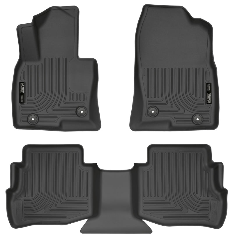 Husky Liners 2017 Mazda CX-9 WeatherBeater Floor Liner (Front and Second Rows) - Black Husky Liners 2017 Mazda CX-9 WeatherBeater Floor Liner (Front and Second Rows) - Black